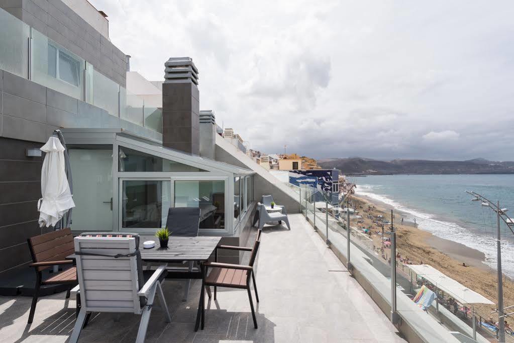 Living Las Canteras - BEACHFRONT ROOF TOP TERRACE Las Palmas de Gran Canaria Exterior foto