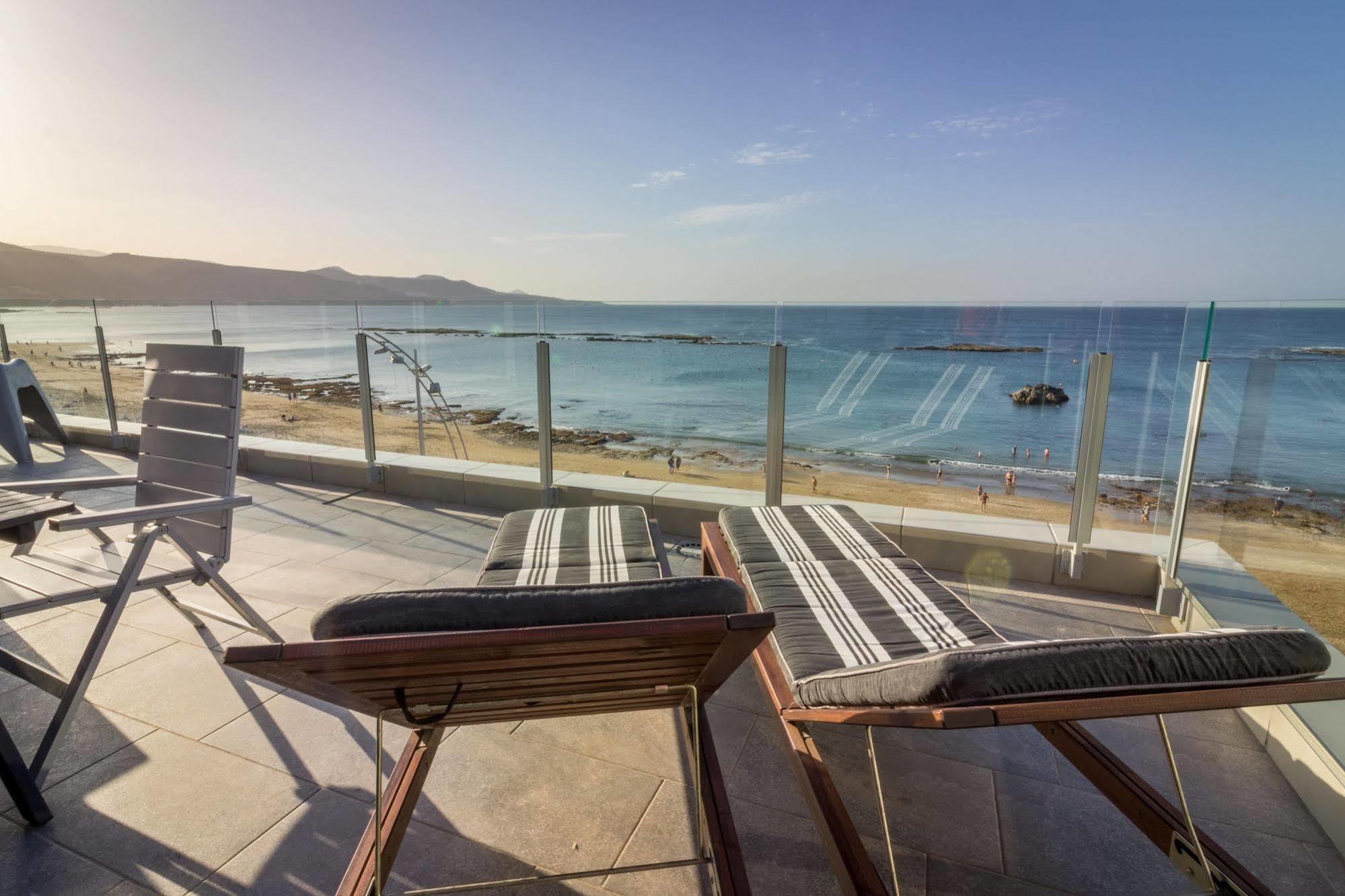 Living Las Canteras - BEACHFRONT ROOF TOP TERRACE Las Palmas de Gran Canaria Exterior foto